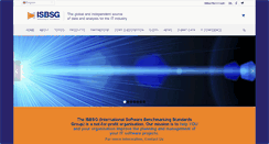 Desktop Screenshot of isbsg.org